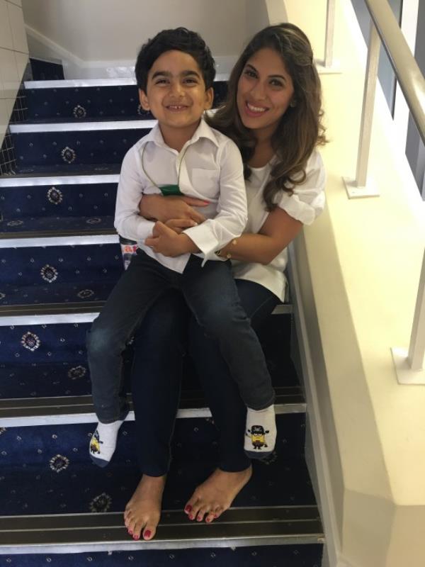 Natasha says being the sole decision maker for her child is a big plus (Picture: Natasha Mahtani)