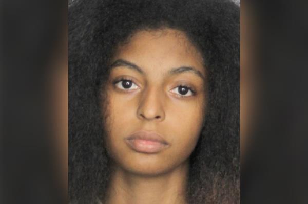 Alicia Brea in her mugshot