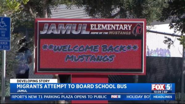 The incident was one of two that occurred at a bus stop for Jamul-Dulzura Unio<em></em>n School District students.