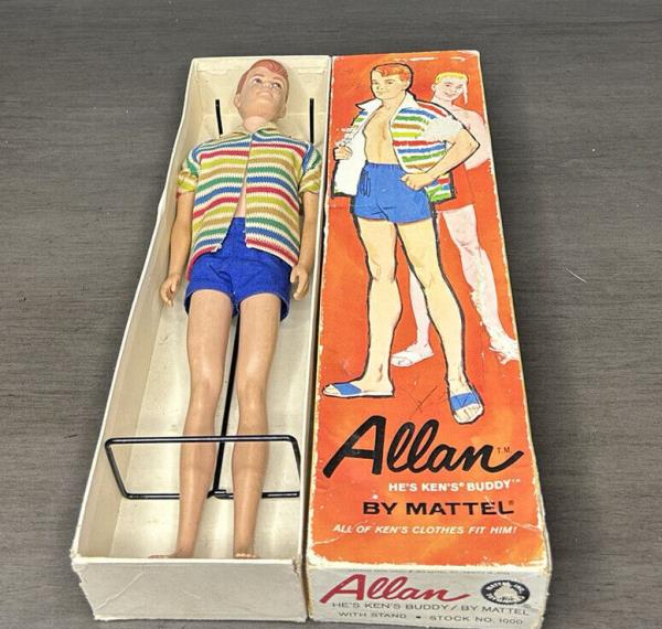 Allan doll in box