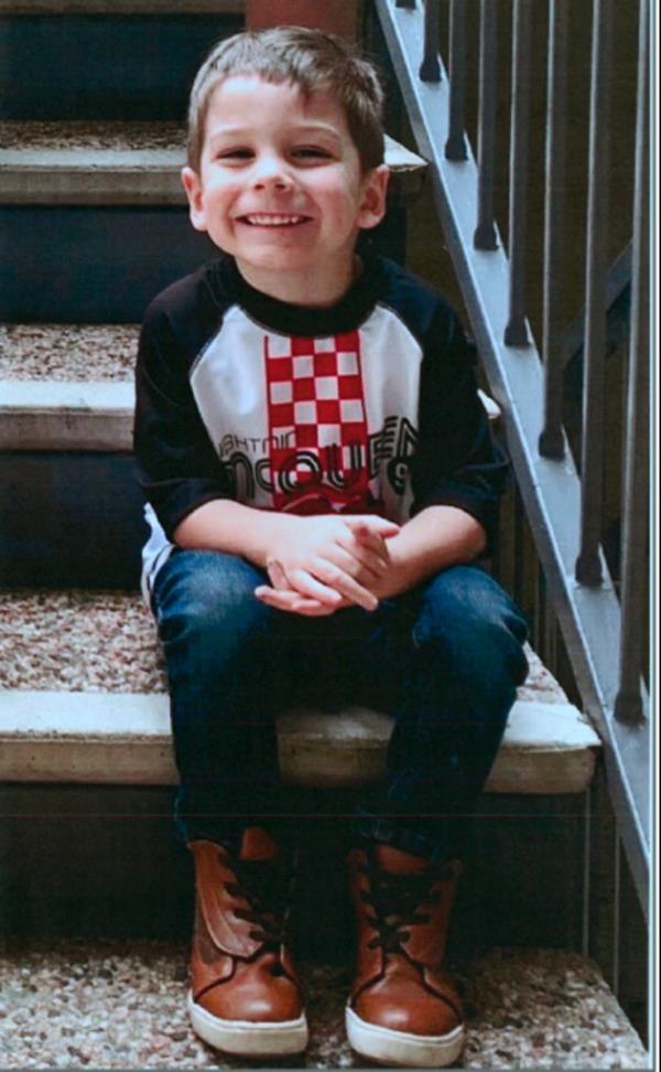 Elijah Lewis, 5, suffered suffered facial and scalp injuries, acute fentanyl intoxication, malnourishment and pressure ulcers when he died in 2021.