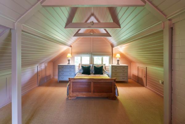 The home delivers five bedrooms.