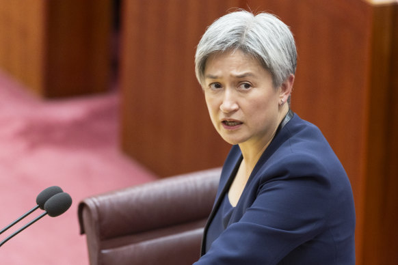 The Israel-Palestine co<em></em>nflict is the ultimate high-risk, low-reward issue for Foreign Minister Penny Wong.