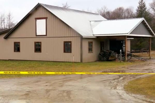  Rebekah Byler's isolated farmhouse in Pennsylvania, wher<em></em>e her body was found Feb. 26. 