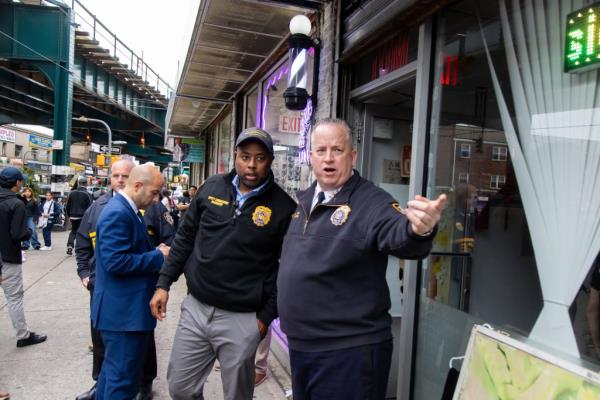 photo of police brass