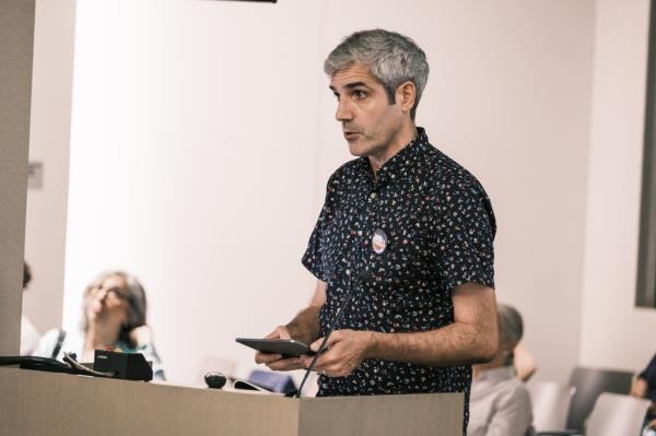 Rowan Blaik, 45, VP for horticulture at the Brooklyn Botanic Garden at the NYC Department of City Planning.