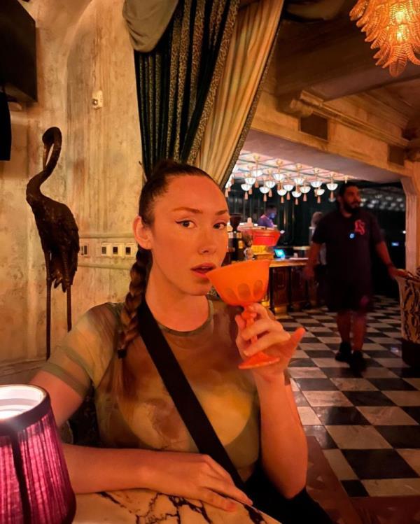 India is pictured in her last Instagram photo.