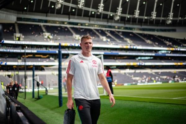Scott McTominay was an unused substitute against Tottenham