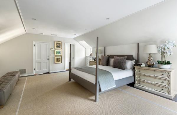 One of the bedrooms.