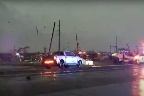 The worst damage appeared to be in Matador — a town of a<em></em>bout 570 people 70 miles northeast of Lubbock in Motley County.