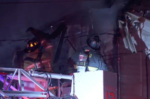 Fire in Somers, CT