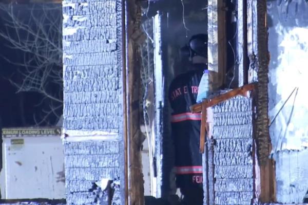 Fire in Somers, CT