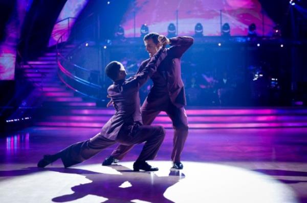 For use in UK, Ireland or Benelux countries o<em></em>nly BBC handout photo of Nikita Kuzmin and Layton Williams during their appearance on the live show on Saturday for BBC1's Strictly Come Dancing. Issue date: Saturday November 11, 2023. PA Photo. See PA story SHOWBIZ Strictly. Photo credit should read: Guy Levy/BBC/PA Wire NOTE TO EDITORS: Not for use more than 21 days after issue. You may use this picture without charge o<em></em>nly for the purpose of publicising or reporting on current BBC programming, perso<em></em>nnel or other BBC output or activity within 21 days of issue. Any use after that time MUST be cleared through BBC Picture Publicity. Please credit the image to the BBC and any named photographer or independent programme maker, as described in the caption.