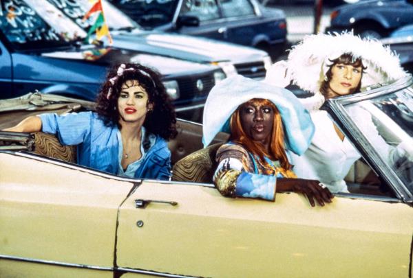 TO WONG FOO THANKS FOR EVERYTHING JULIE NEWMAR, John Leguizamo, Wesley Snipes, Patrick Swayze, 1995. ph: Lorey Sebastian / ? Universal/courtesy Everett Collection