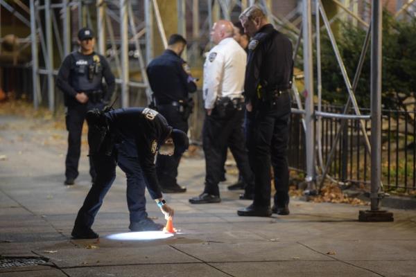 The teen was blasted in the chest around 11:45 p.m. Saturday outside a building on Auburn Place within NYCHA’s Walt Whitman Houses in Fort Greene, cops said. 
