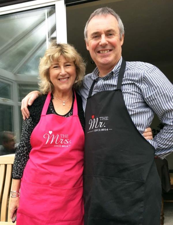 Hazel Carter and her late husband Alan