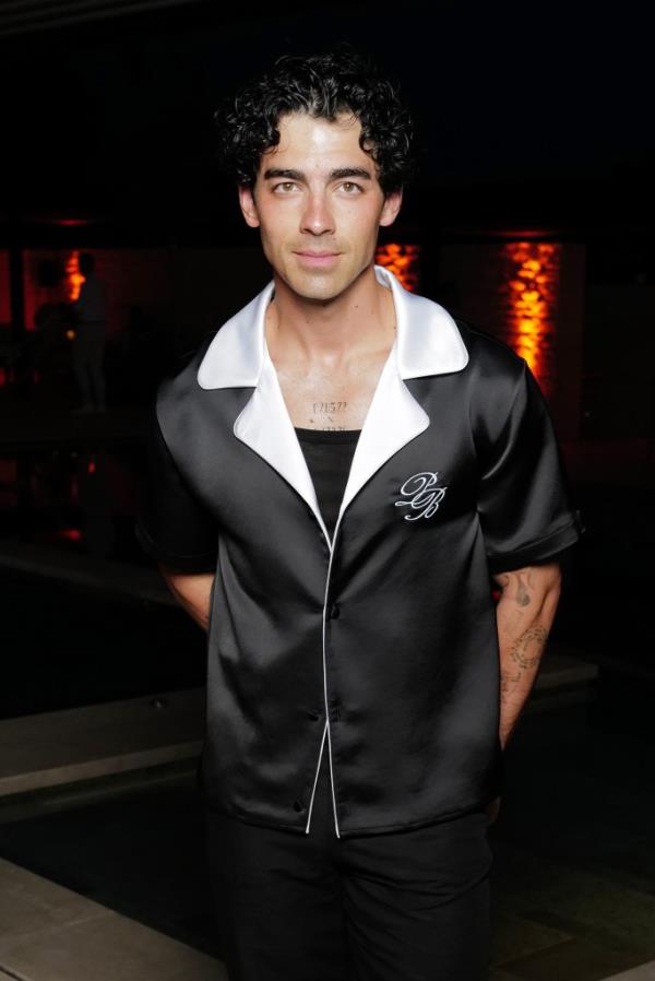  Joe Jo<em></em>nas attends sunset cocktails hosted on a yacht off Aesthesis beach during the One & o<em></em>nly Aesthesis Grand Opening Party on June 06, 2024 in Athens, Greece.