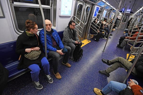 A subway car