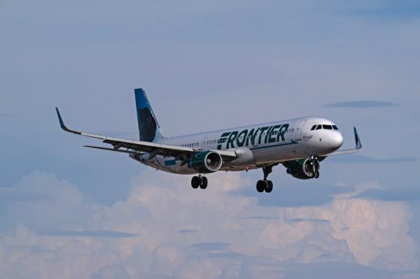 Charles Angel Salva, 30, is accused of attacking the crew soon after the Fro<em></em>ntier Airlines flight took off from Santa Ana en route to San Francisco on Monday.