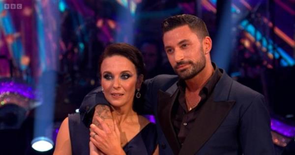 Strictly's Amanda Abbington and Giovanni Pernice.