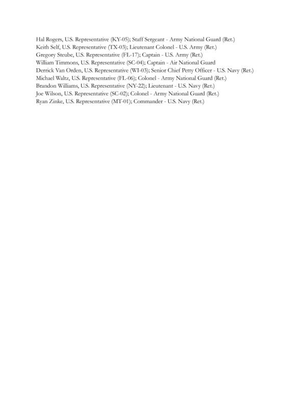 50 GOP military vets in Co<em></em>ngress denounce Walz for lying a<em></em>bout rank, dodging deployment
