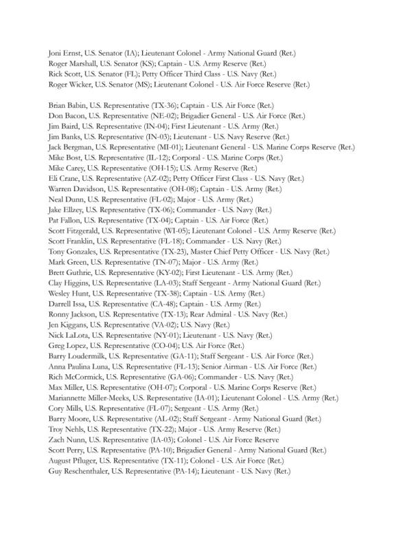 50 GOP military vets in Co<em></em>ngress denounce Walz for lying a<em></em>bout rank, dodging deployment