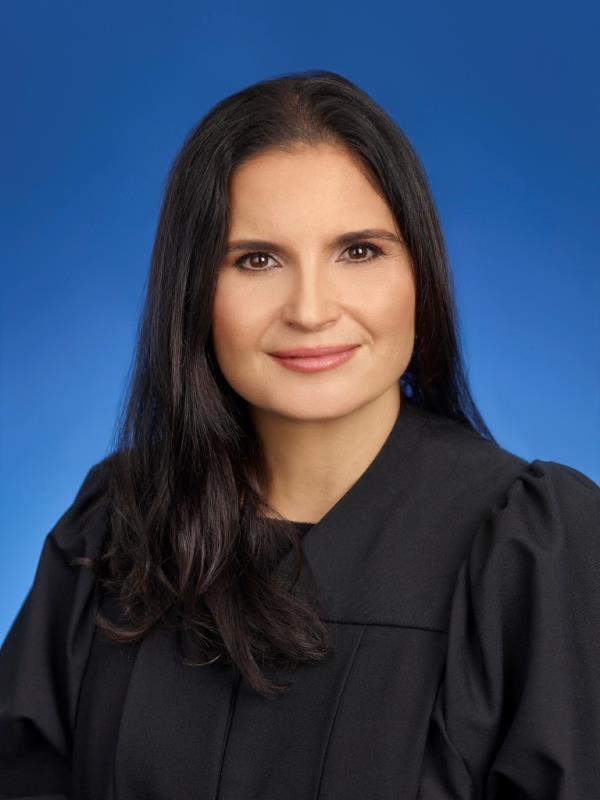 The official portrait of Judge Aileen Cannon provided by the US District Court for the Southern District of Florida taken in 2021. 