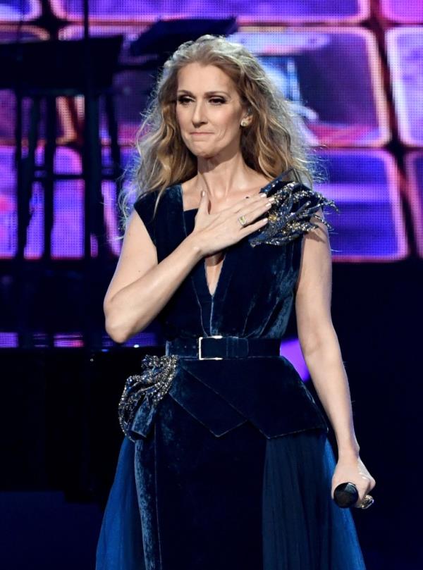 Celine Dion performs in Feb. 2017