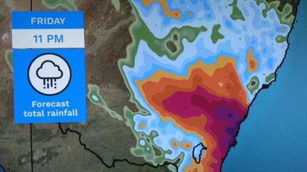 More rain on the way for Sydney. Picture: Bureau of Meterology