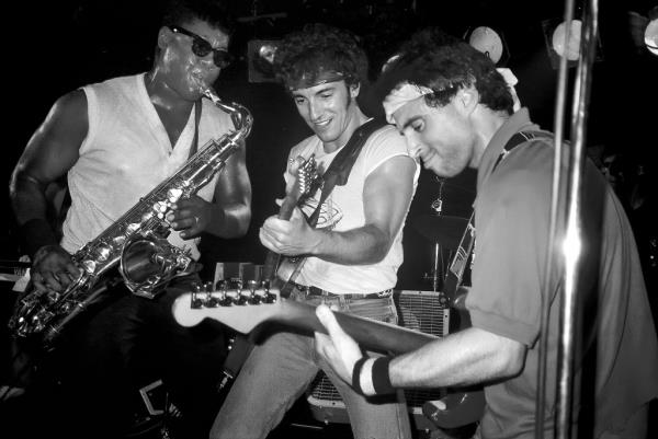 Bruce Springsteen performing at the Stone Pony