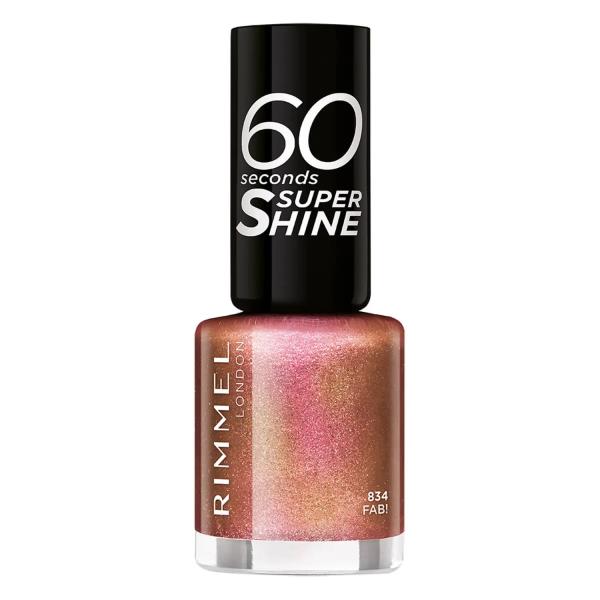 Rimmel 60 Seco<em></em>nds Glitter Nail Polish in Fab</p>

<p>　　