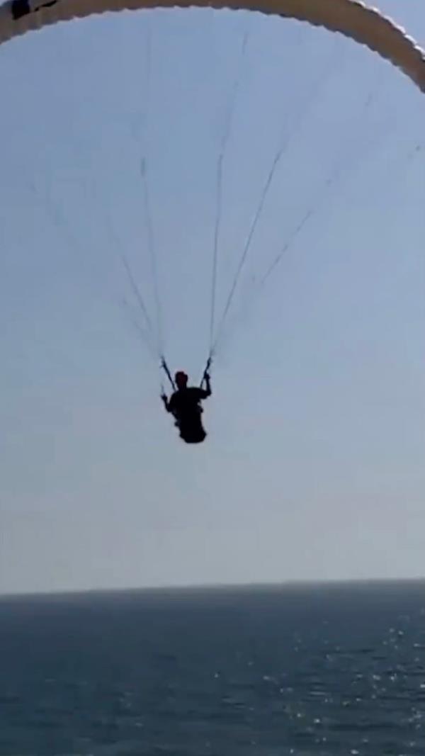 The flight over the coast was co<em></em>ndemned by Israel as propaganda.