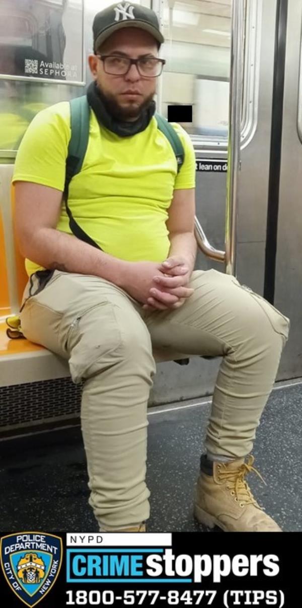 Suspect riding 6 train