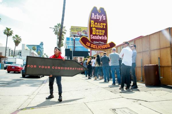 The Arby's has been experiencing a reduction in foot traffic since the o<em></em>nset of the coro<em></em>navirus pandemic.
