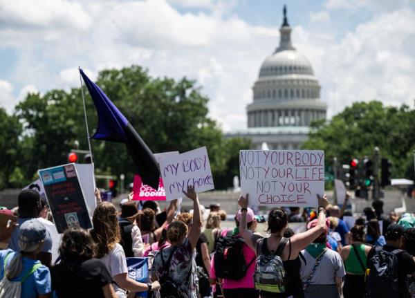 A protest