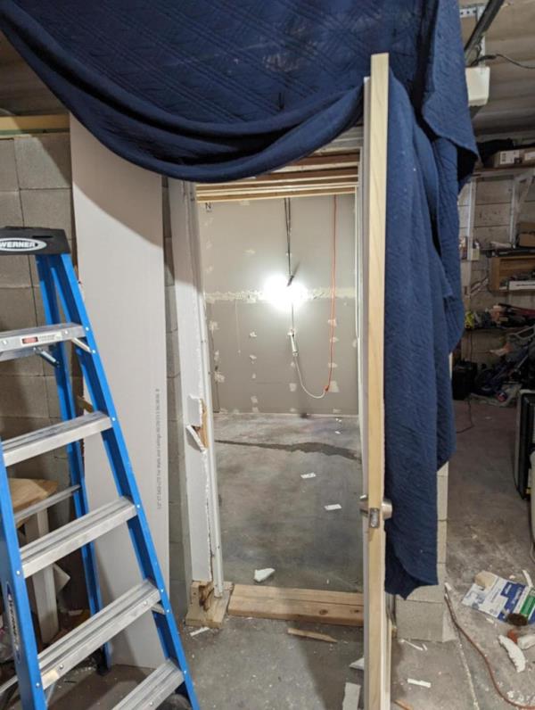Portland FBI said the woman was able to break down the door by beating it until her hands were bloody.