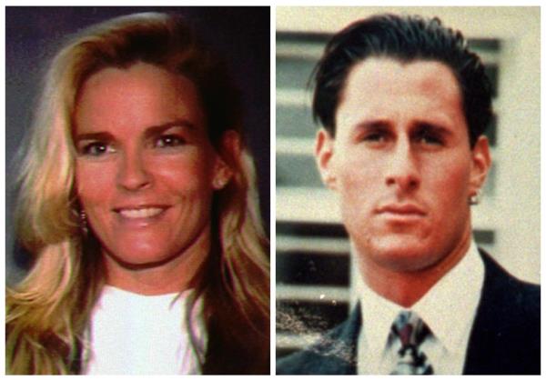 Simpson was arrested and charged in the murders of ex-wife Nicole Brown Simpson (left) and Ron Goldman (right).