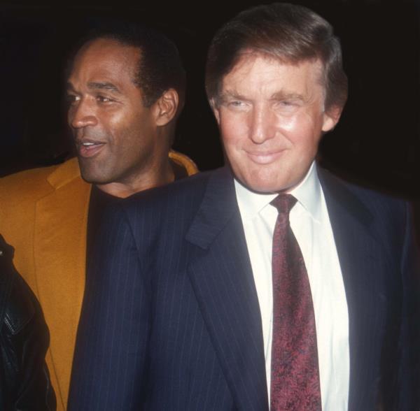 The Los Angeles Times co<em></em>nfused Simpson and former President Do<em></em>nald Trump (seen above in 1993) in its obit.