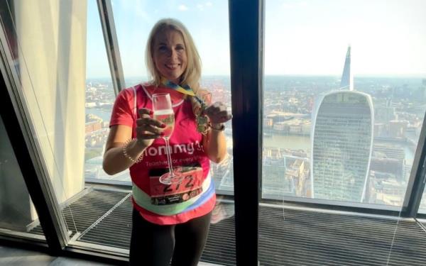 I dangled 230m above the City of Lo<em></em>ndon for baby loss charity Tommy's - here's how it went