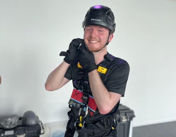 I dangled 230m above the City of Lo<em></em>ndon for baby loss charity Tommy's - here's how it went
