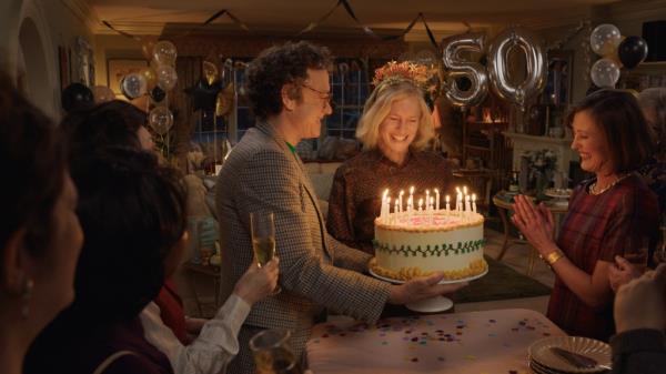 The emotio<em></em>nal trailer focuses on one room in a family's house-- the living room.