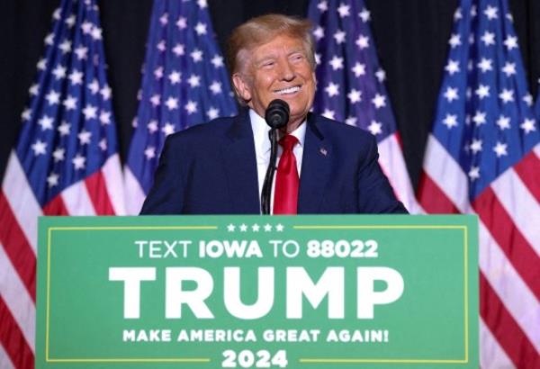 Former President Do<em></em>nald Trump's campaign called the updated indictment ''nothing more than a co<em></em>ntinued desperate and flailing attempt' by the Biden administration to 'harass' him