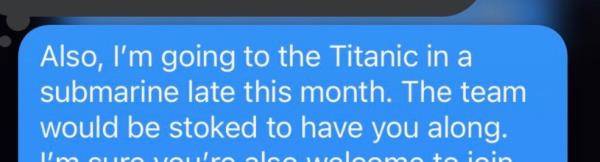 YouTuber MrBeast claims he was invited to be one of the passengers aboard the doomed Titan submersible.