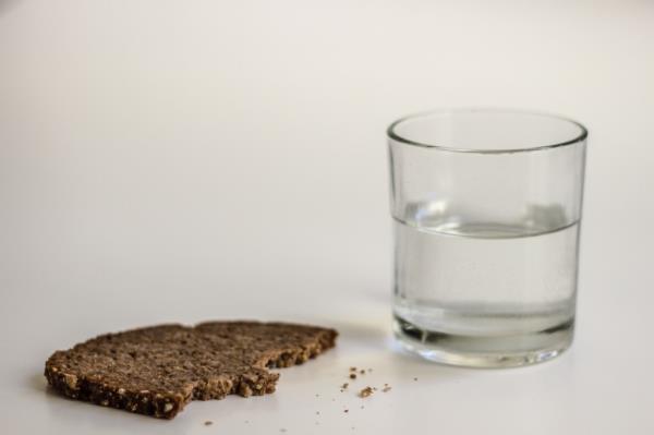 Water and bread.