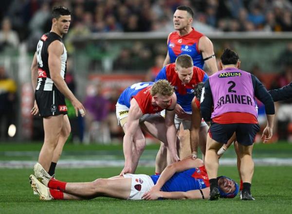 Goodwin said it was “a bit too much” to suggest Melbourne were dedicating their season to the midfielder.