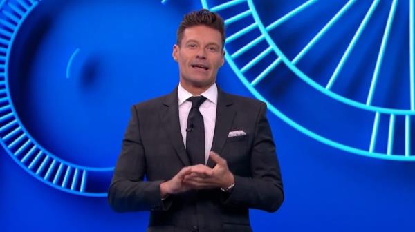Ryan Seacrest during his opening.