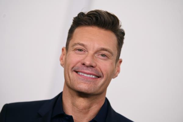 Ryan Seacrest smiling. 