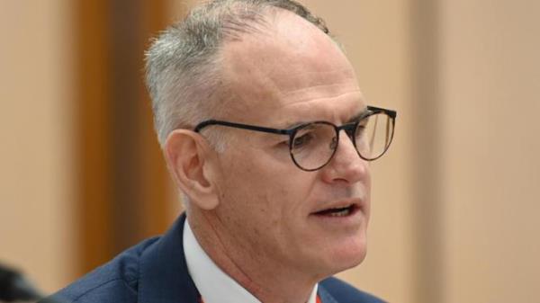 News Corp Australia chief Michael Miller urged the parliament to act on me<em></em>ta’s decision to pull out of Australia. NewsWire / Martin Ollman
