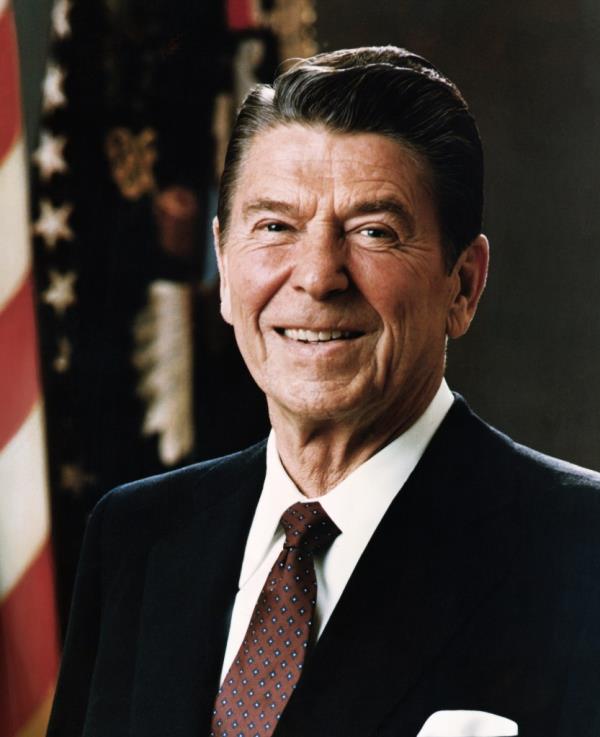 Official 1981 portrait of President Ro<em></em>nald Reagan