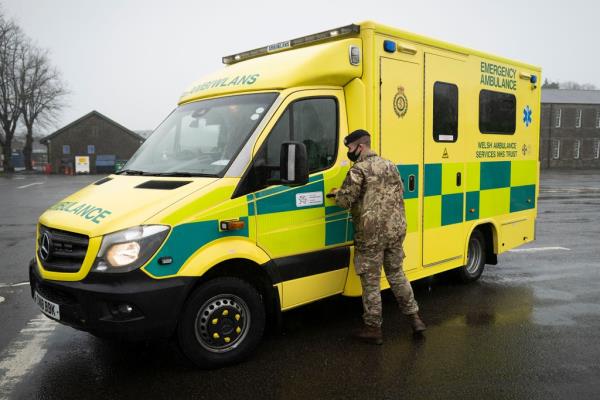 Welsh ambulance